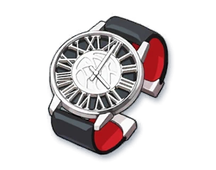 ゴシック風の腕時計の設計図