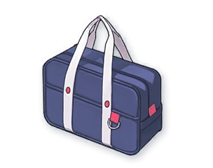 紺色のスクールバッグの設計図